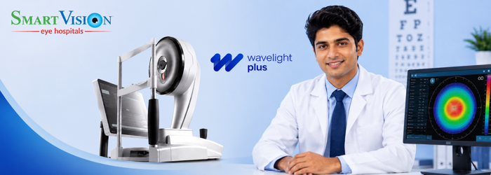 Wavelight Plus technology for high eye power and astigmatism vision correction after comprehensive eye evaluation. Corneal mapping assessment for Wavelight Plus treatment in patients with astigmatism and high refractive power. | SmartVision Eye Hosptials